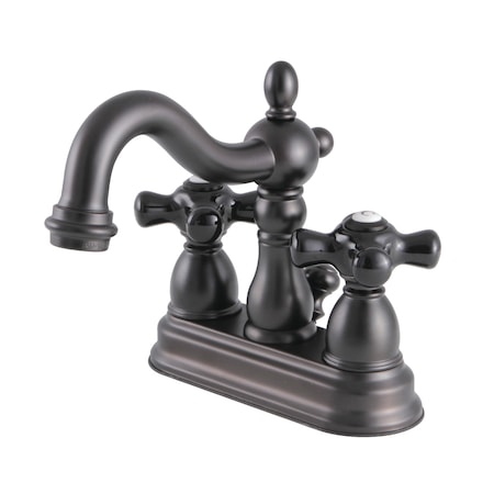 Kingston Brass 4" Centerset Bathroom Faucet, Oil Rubbed Bronze KB1605PKX